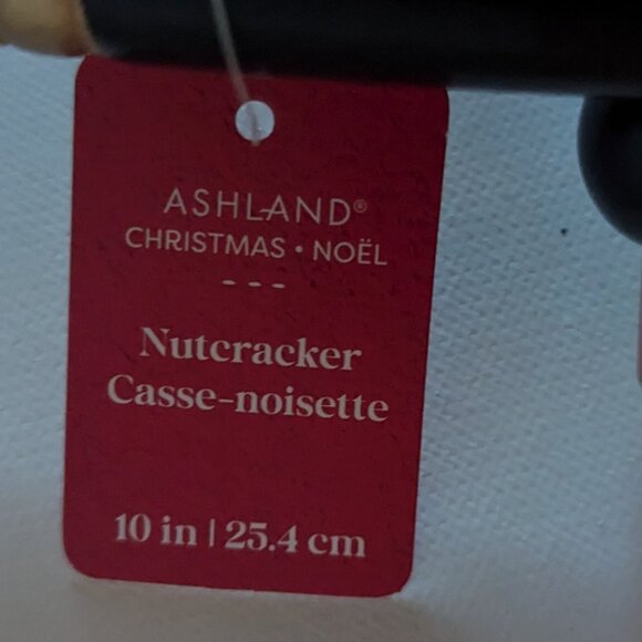 NWT 10" Teddy Bear Soldier Nutcracker Christmas Holiday Decor Michael's Ashland - Picture 11 of 12